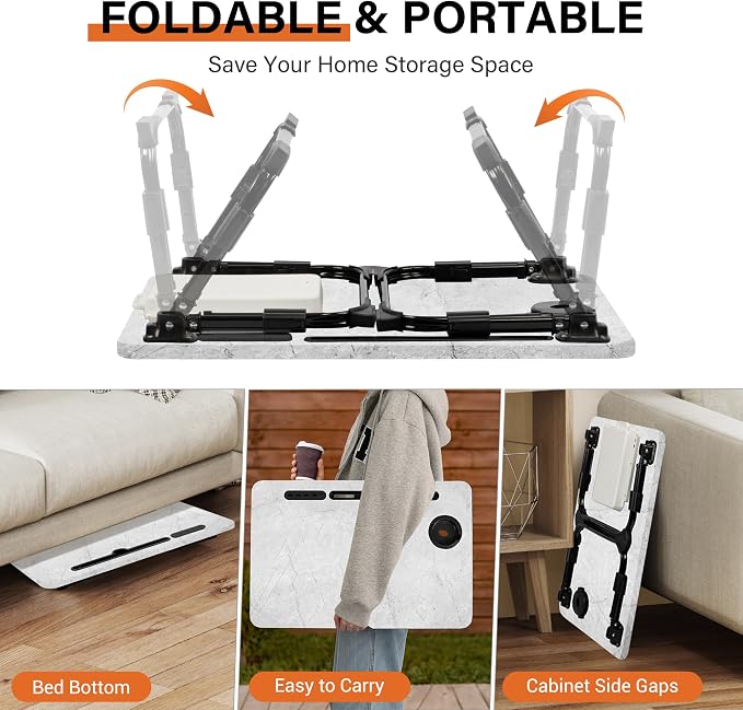 Lap Desk for Bed, Adjustable Laptop Desk - Image 7