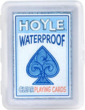 Hoyle Waterproof Clear Plastic Playing Cards 1 Deck Outdoor Pool | Flexible by Hoyle