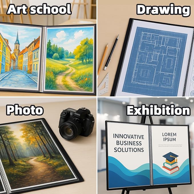 JJRING 18x24 Art Portfolio Folder - Image 6
