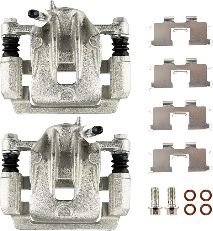 Torchbeam Rear Brake Calipers Set for Kia 2005-2010 Sportage, Hyundai 2005-2009 Tucson, Kia 2006-2010 Optima, Rear Left and Rear Right Calipers Replace # 19B3100+19B3101