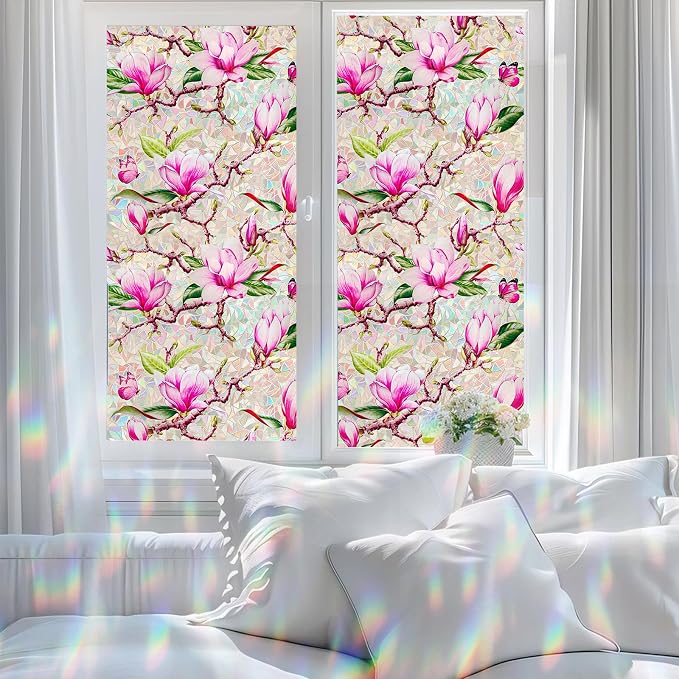 Window Privacy Film Stain Glass Window Film Rainbow Window Film Window clings - Image 8