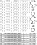700Pcs Lobster Claw Clasps and Open Jump Rings Set, Lobster Clasps by QulltkClasp