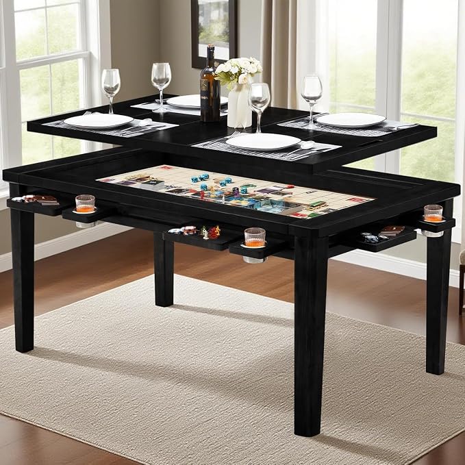 Haddockway 63" ×39“ Board Game Table by Haddockway
