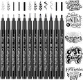 APOGO Calligraphy Pen Set for Beginners, 12 Size Calligraphys Pens for Writing by APOGO