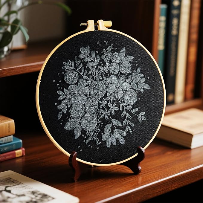 Crafmanoe Embroidery Kits for Beginners Adults, Counted Cross Stitch Kits for - Image 7