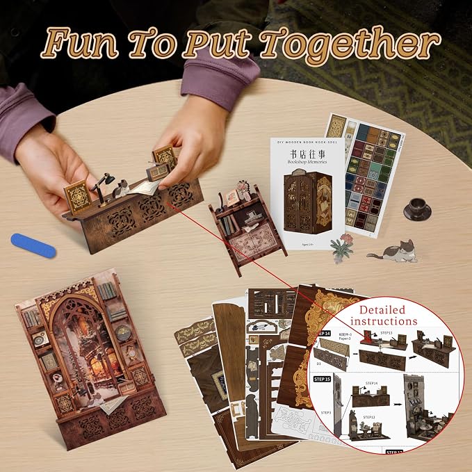 Cutefun Book Nook Kit - Image 5
