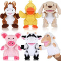 Liliful 6 Pieces Animal Hand Puppets Kids Hand Puppets by Liliful