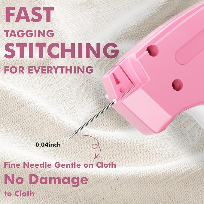 Stitch Gun for Clothes, Portable Handheld Tagging Gun for Clothing, Stitch - Image 3