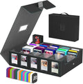 Trading Card Storage Box Gomyrod, 5-Row Card Case by Gomyrod