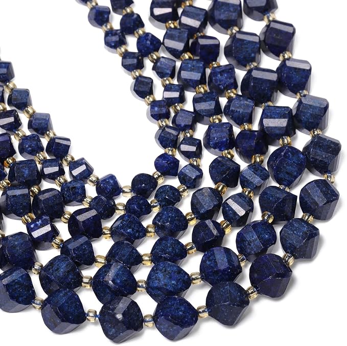 42pcs Natural Lapis Lazuli Stone Beads by Yochus