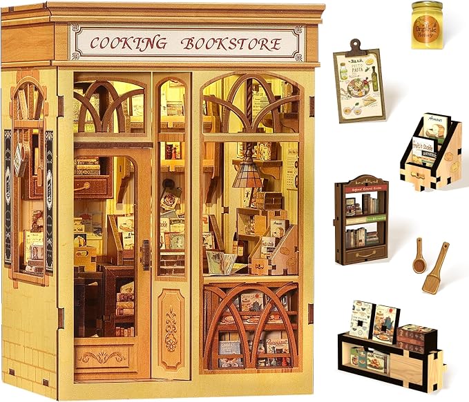 Fsolis Book Nook Kit by FsolisDIYDollhouse