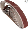 10 Pcs Sanding Belts 2 x 42 Inch 100 Grit Aluminum Oxide Abrasive Sandpaper for Belt Sander Metal Grinding Wood Working Weld Rust Removal