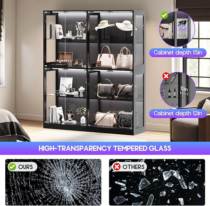AMERLIFE RGB Display Cabinet - Image 6