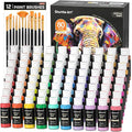 Shuttle Art 80 Colors Acrylic Paint, Acrylic Paint set by ShuttleArt