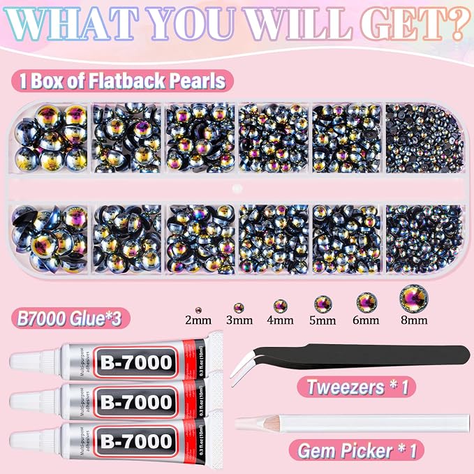 Flatback Pearls for Crafting - Image 2