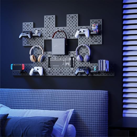 PEGZONE Controller and Headphone Holder Wall Mount, Controller Stand, Disc - Image 7