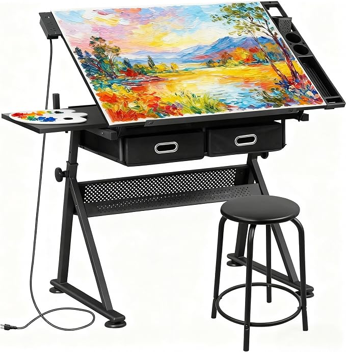 ZENY Adjustable Drafting Table by ZENY