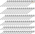 INCLY 120 Pack Black Pegboard Hooks, 4/6/8 Inch Peg Board Shelving Hooks Accessories, Peg Board Tool Hangers Fit for 1/8“ and 1/4" Pegboard Hanging Tools for Garage, Craft Room, Kitchen, Store