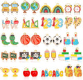 MARFOREVER Back to School Charms, First Day of School Enamel Pencil Book by MARFOREVER