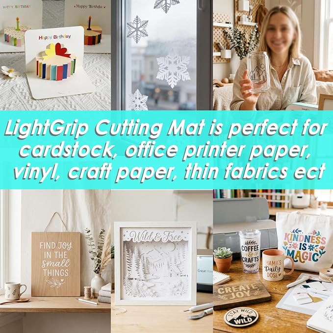 THANMAO LightGrip Cutting Mat 3 Pack, Replacement Accessories Card, Adhesive - Image 6