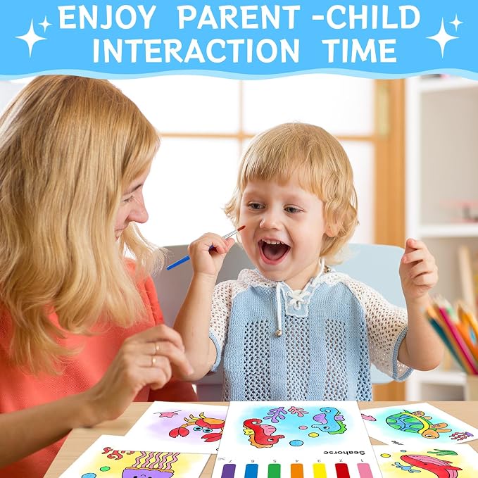 SOCOLER Paint with Water Coloring Books - Image 8