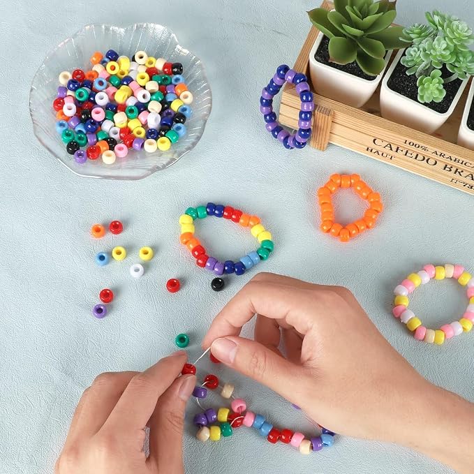 LIS HEGENSA Pony Beads Bulk, Kandi Beads - Image 7