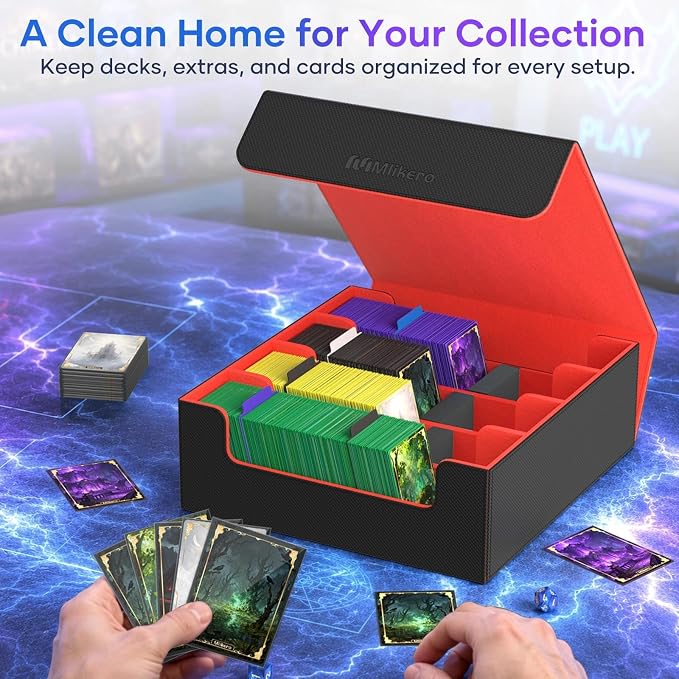 Mlikero Trading Card Storage Box, Bulk Card Storage - Image 2