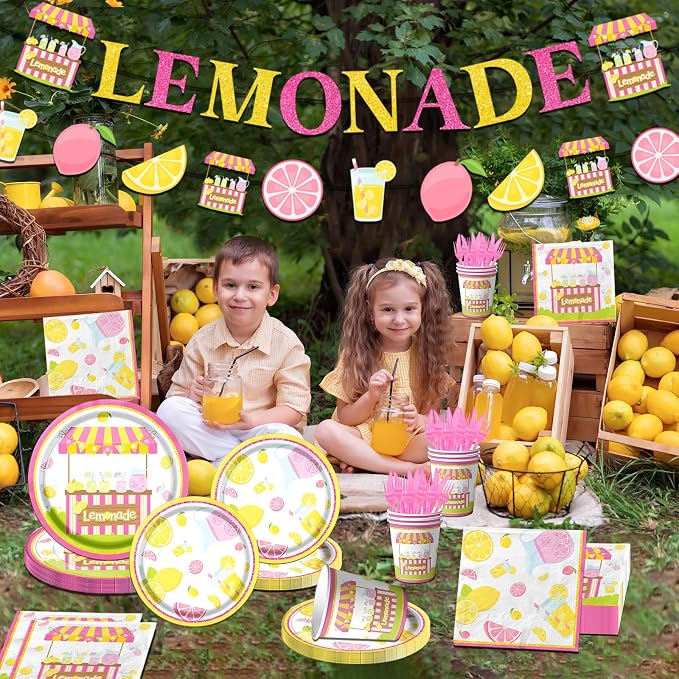 Lemon Party Decorations, Tablecloth - Image 3