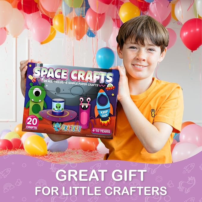 Craftikit® 20 Space Arts & Crafts - Image 2
