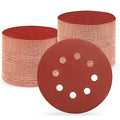 5 Inch 8 Hole Sanding Discs, 100 PCS 1000 Grit Hook and Loop Sandpaper, Round Aluminum Oxide Sand Paper Discs for Random Orbital Sander
