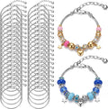 Hicarer 27 Pieces Snake Charm Bracelet Chain Adjustable Charm Bracelet Chain by Hicarer