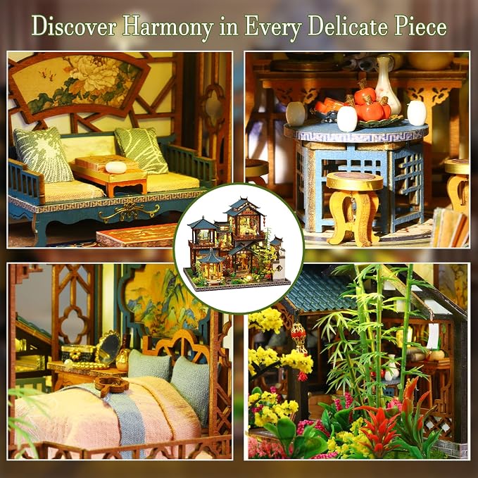 OZJAY Miniature House Kit, Mini House Building Kit - Image 5