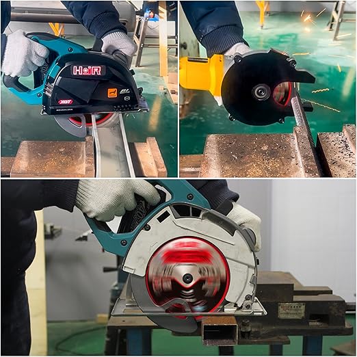 Metal Cutting Circular Saw Blade, Steel and Stainless Steel Cutting, The Cutting Head uses a Special Anti-Heat Sticking Coating with high Finish and Long Life,FMB 5-3/8 inch 30-Tooth 20mm -TA