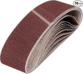 HARFINGTON 3 x 24 Inch Sanding Belts, 10 Pcs 60 Grits Aluminum Oxide Abrasive Belt Sander File Belt for Woodworking, Metal Polishing, Knife Sharpener