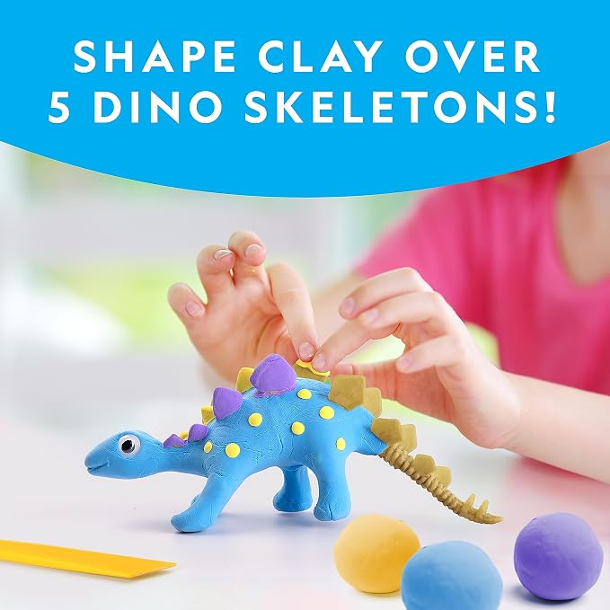 National Geographic Clay Dinosaur Arts & Crafts Kit - Image 2