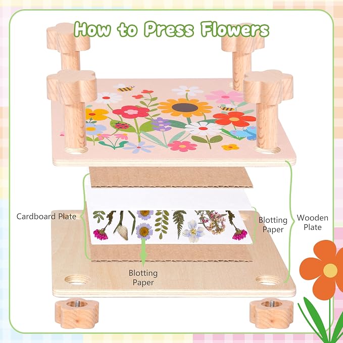 Aboofx Creativity Pressed Flower Art Kit - Image 4