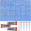 31000Pcs Light Blue Rhinestones by Worthofbest