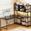 SEDETA L Shaped Computer Desk, L Shaped Corner Desk by SEDETA