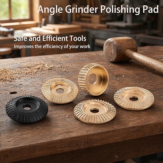 Angle Grinder Wood Carving Disc Set, Angle Grinder Polishing Pad - Image 8