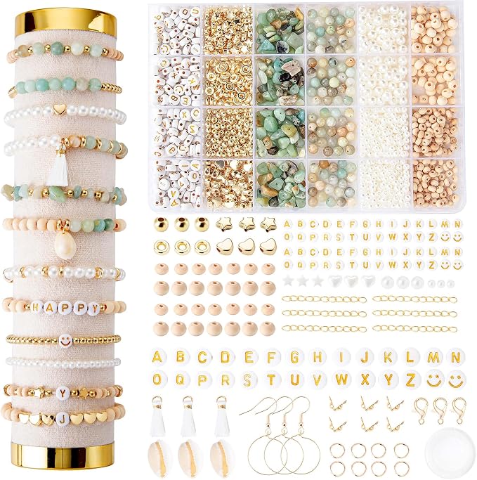 Xylise Jewelry Making Supplies Kit Natural Stone Beads by Unknown
