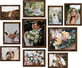 LUCKYLIFE Picture Frame Set 10-Pack, Gallery Wall Frame Collage by LUCKYLIFE