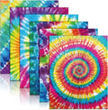 Outus 24 Pcs Tie Dye 2 Pocket Folders Letter Size Decorative File Folders Heavy by Outus