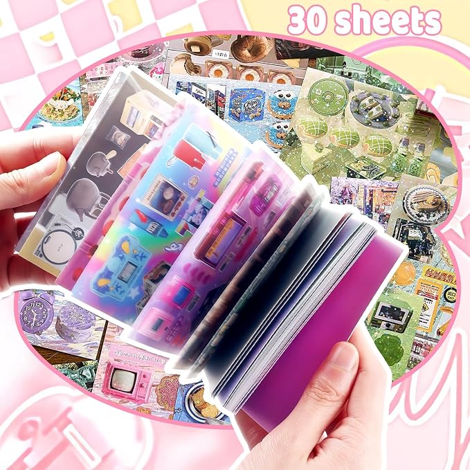 Tmtains 30 Sheets Japanese Sticker Book - Image 4