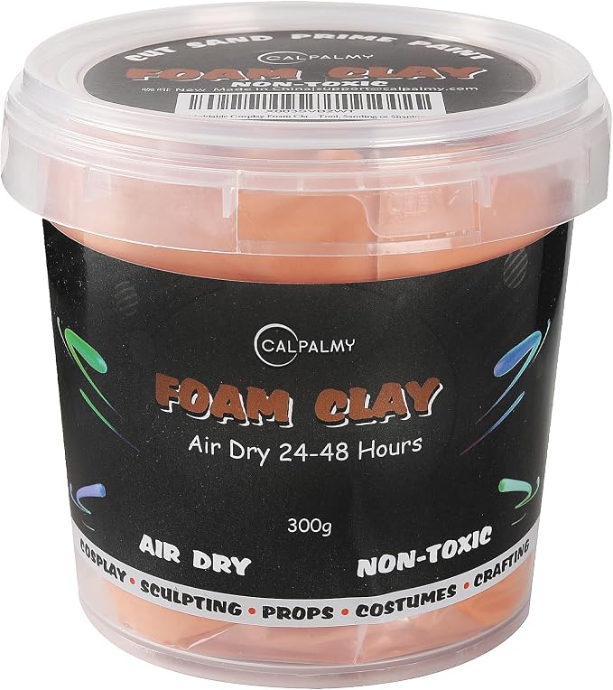 Moldable Cosplay Foam Clay Skin Colors – High Density and Quality by CalPalmy