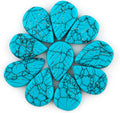 10pcs, Natural Gemstone Cabochon, Wholesale Assorted Flatback Crystals by CRYSTALINES