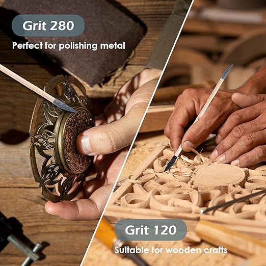 Sanding Sticks 50 Pcs, Double-Ended Sanding Tools - Image 4