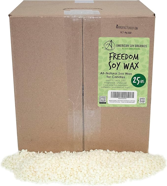 American Soy Organics Freedom Soy Wax Beads by AmericanSoyOrganics