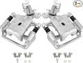 SCITOO 18B5002 18B5003 Disc Brake Calipers Assembly with Bracket Fit For Ford For Fusion,For Lincoln MKZ/Zephyr,For Mazda 6 2006-2013,For Mercury Milan 2006-2011,For Pontiac Vibe 2009-2010