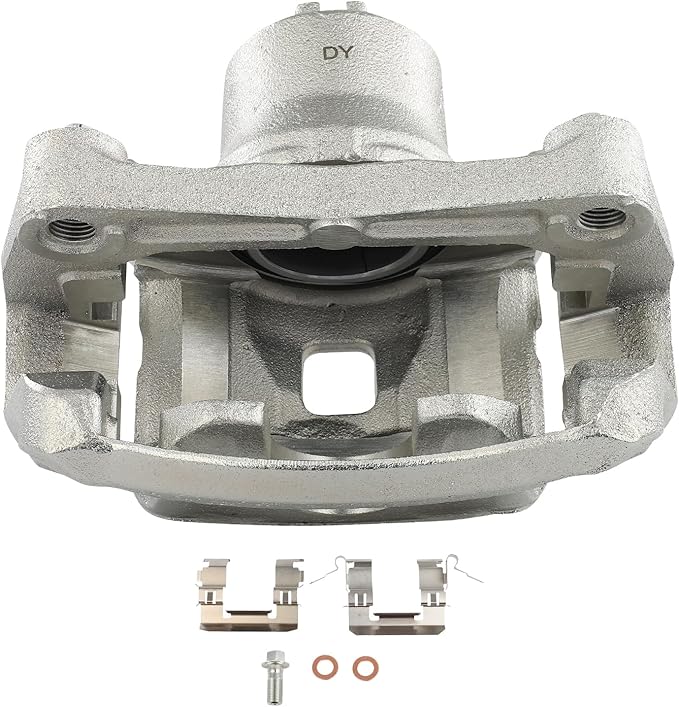 cciyu Front Right Brake Caliper Assembly w/Bracket 19B3307 2007 2008 2009 2010 2011 2012 2013 2014 2015 2016 2017 2018 2019 For Nissan For Sentra
