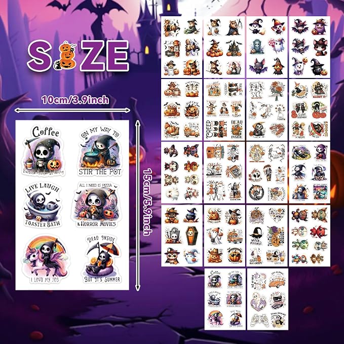 Halloween Stickers for Journaling & Scrapbooking - Image 3